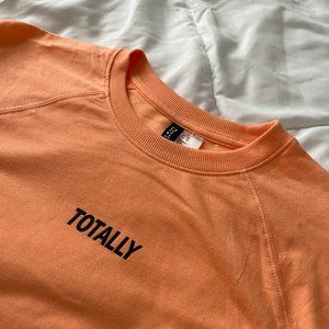 Divided Cropped Sweatshirt Medium